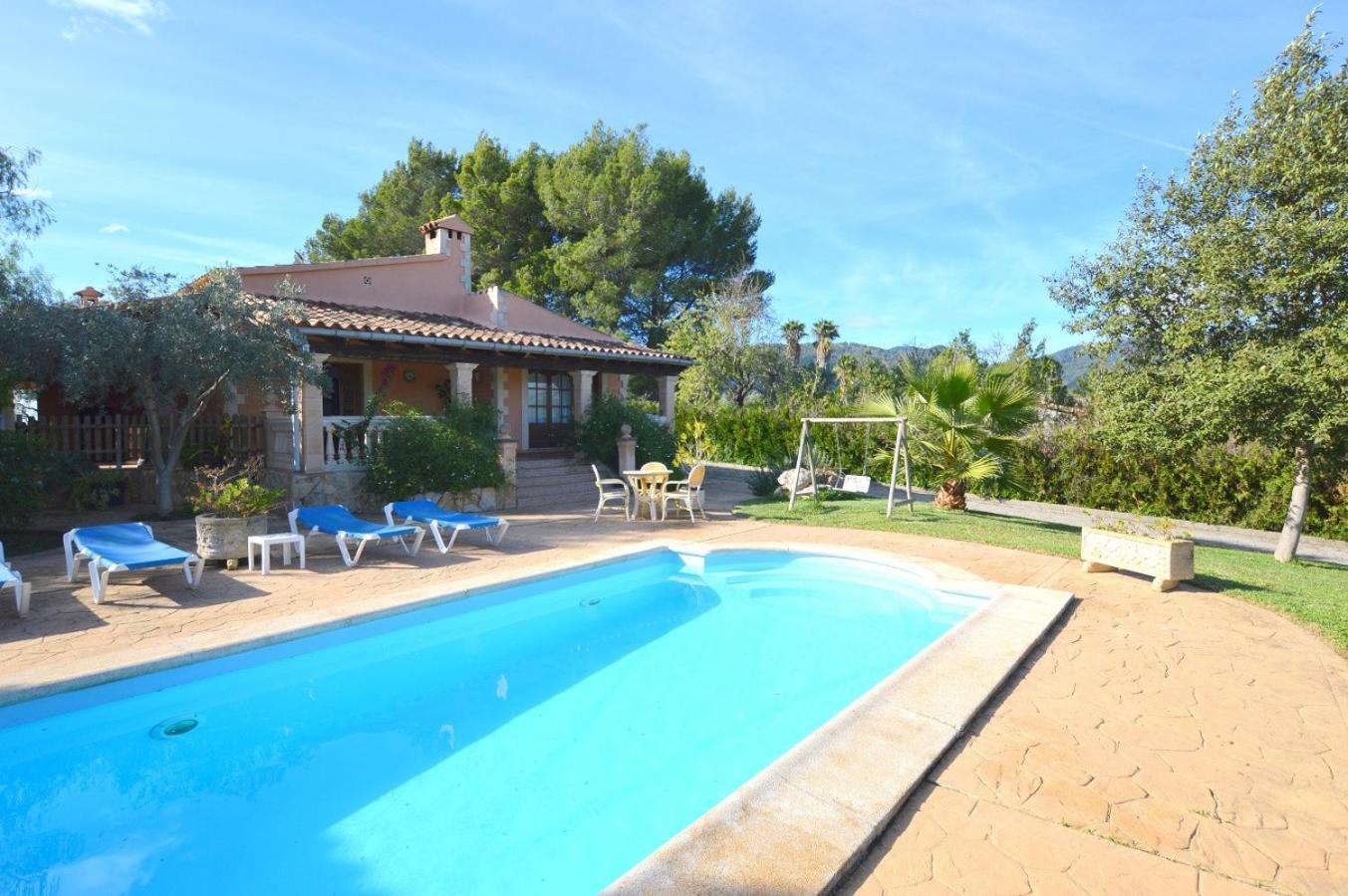Finca Con Piscina Es Blanquer Vendégház Kültér fotó