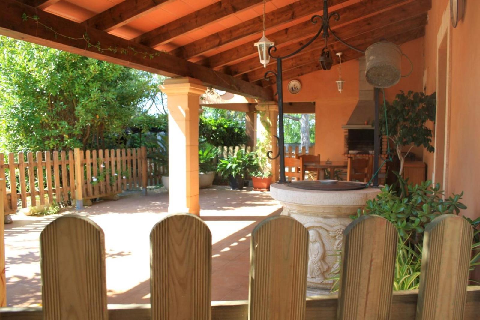 Finca Con Piscina Es Blanquer Vendégház Kültér fotó