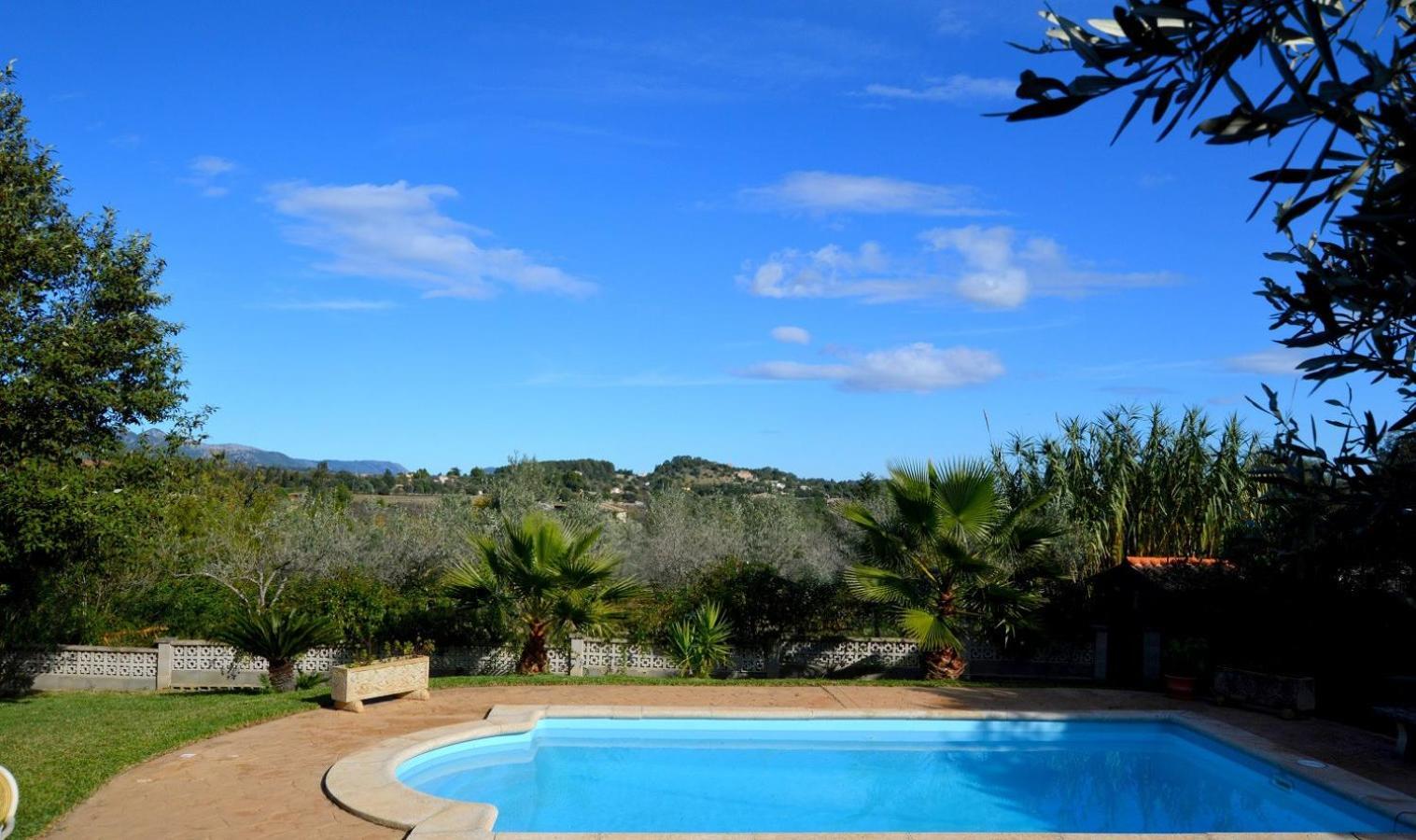 Finca Con Piscina Es Blanquer Vendégház Kültér fotó