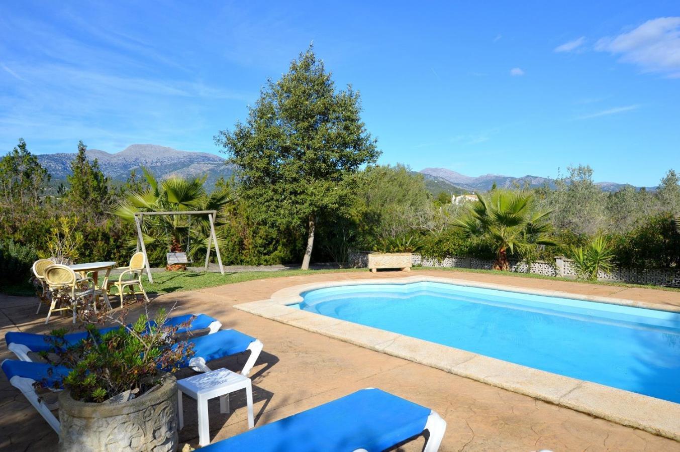 Finca Con Piscina Es Blanquer Vendégház Kültér fotó